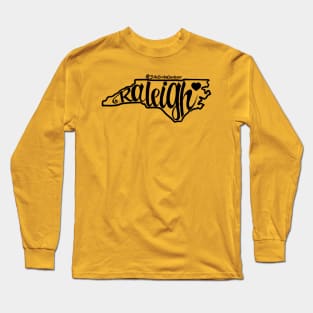 Raleigh inside North Carolina Long Sleeve T-Shirt